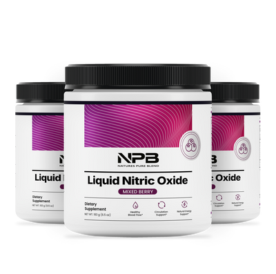 Liquid Nitric Oxide (Mixed Berry 3 Pack)