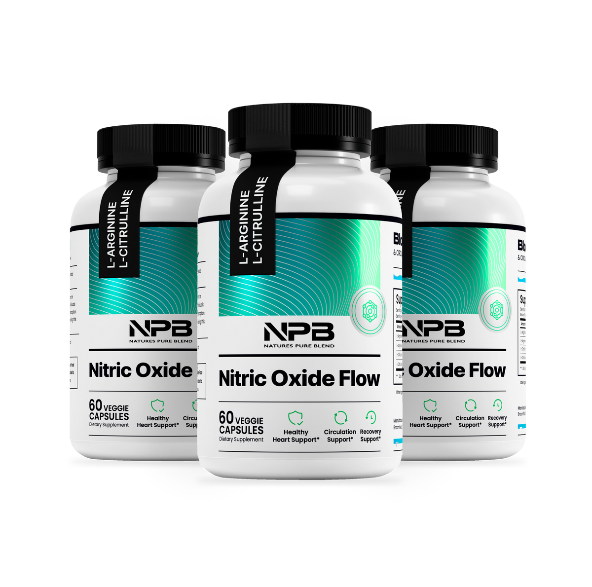 Nitric Oxide Flow (3 Pack-Subscription) – Natures Pure Blend