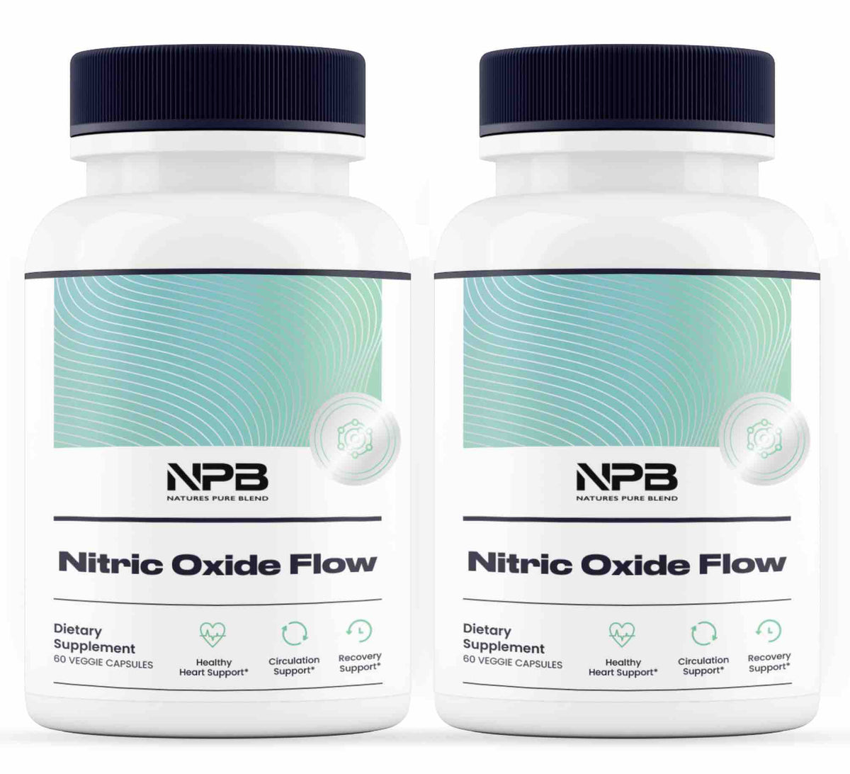 Nitric Oxide Flow Capsules With L-Citrulline - Support Heart, Energy & Muscle Recovery