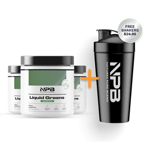 3 Liquid Greens + Free Shaker Subscription