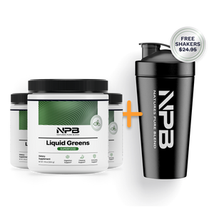 3 Liquid Greens + Free Shaker Subscription