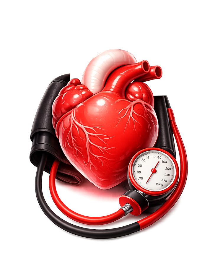 Heart health illustration
