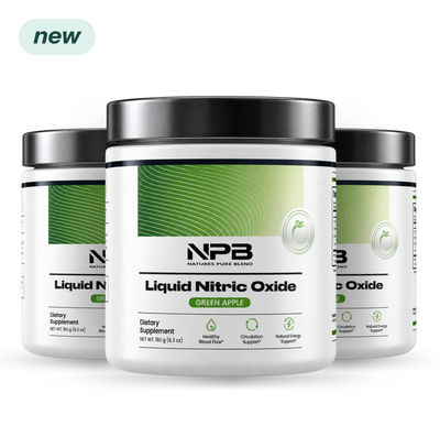 Liquid Nitric Oxide (Green Apple 3 Pack)