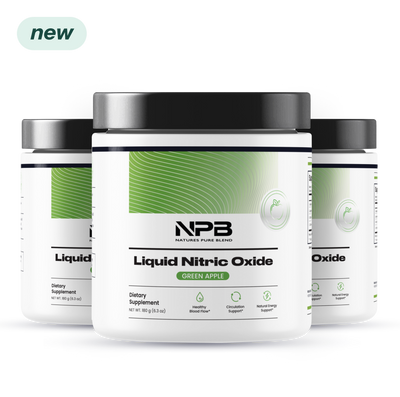Liquid Nitric Oxide (Green Apple 3 Pack)