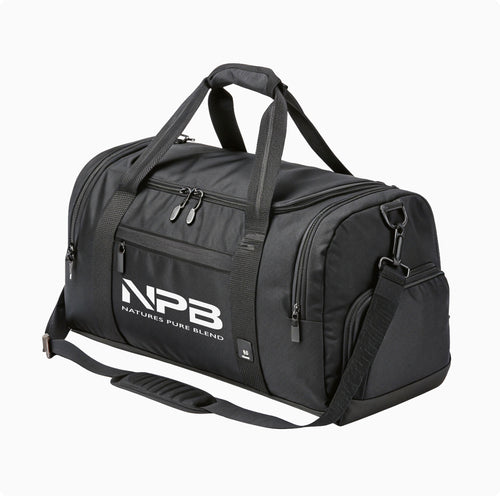 Black Gym Duffel Bag