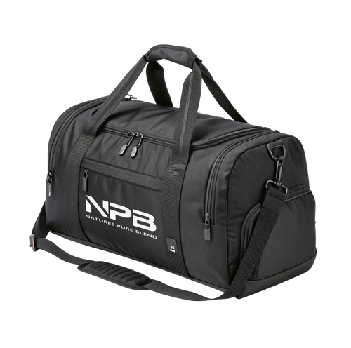 Black Gym Duffel Bag