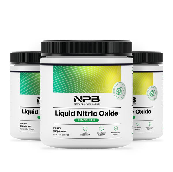 Liquid Nitric Oxide (3 Pack)