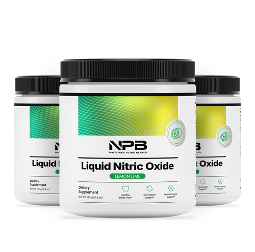 Liquid Nitric Oxide (3 Pack)