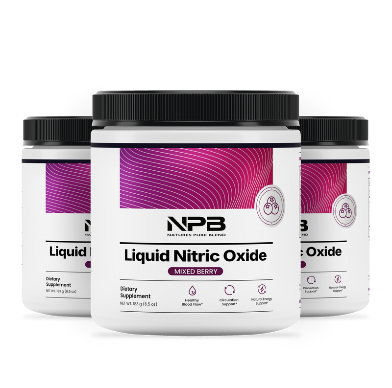 Liquid Nitric Oxide (Mixed Berry 3 Pack)