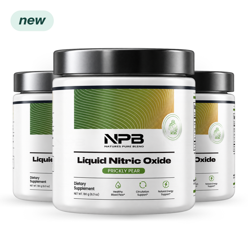 Liquid Nitric Oxide (Prickly Pear 3 Pack)