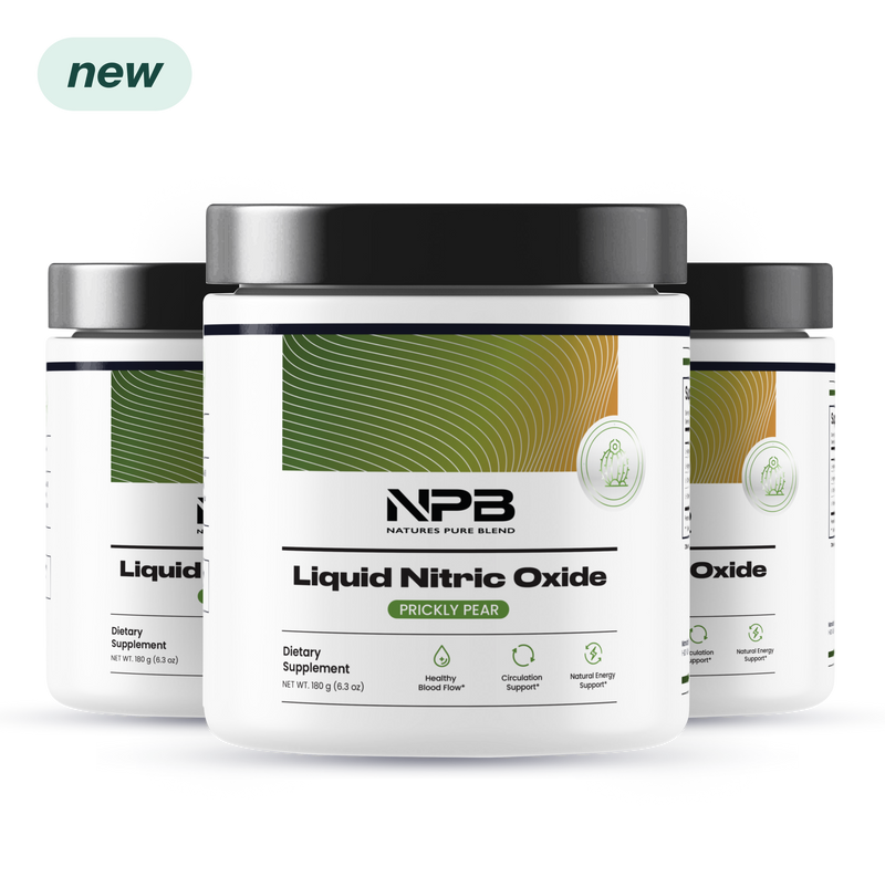 Liquid Nitric Oxide (Prickly Pear 3 Pack)