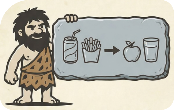 Illustration: simple food choices for healthy blood pressure