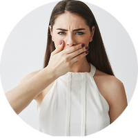 Bad Breath <br>(Even After Brushing)