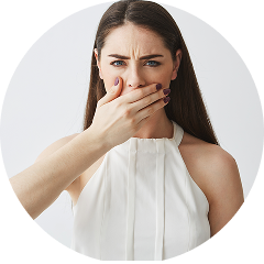 Bad Breath <br>(Even After Brushing)